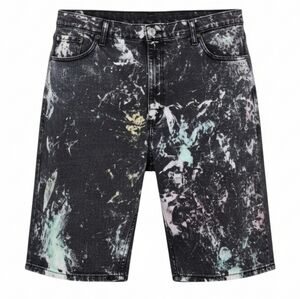 Levis 569 Black Multicolor Loose Straight Men's Shorts 40W